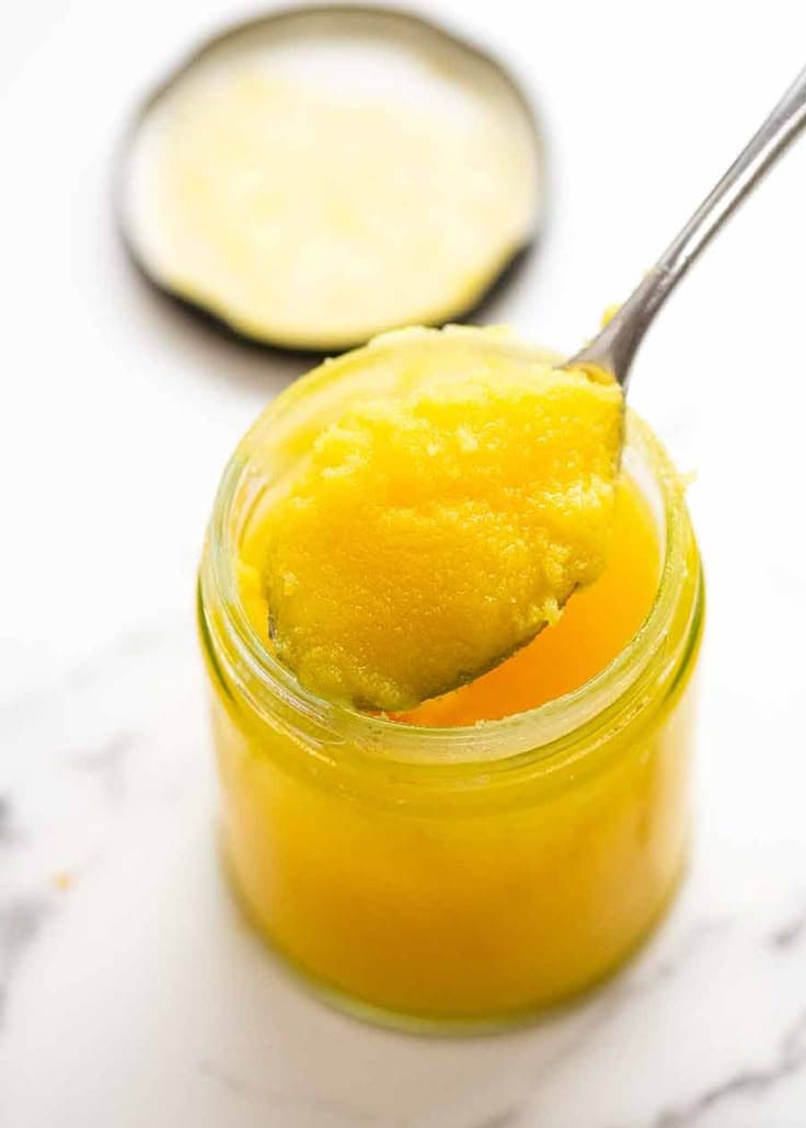 شیشه روغن حیوانی اصل بورس کره با رنگ طلایی روشن